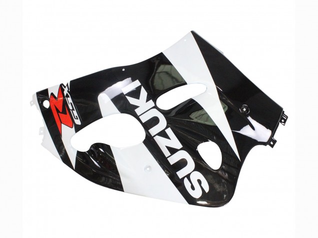 1996-2000 Black White Suzuki GSXR 600 / GSXR 750 Motorcycle Fairings UK