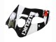 1996-2000 Black White Suzuki GSXR 600 / GSXR 750 Motorcycle Fairings UK