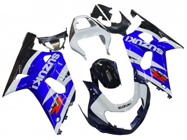 2001-2003 Blue White Glossy Black Red Suzuki GSXR 600 / GSXR 750 Motorcycle Fairings UK