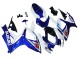 2006-2007 White Blue Glossy Black Red Suzuki GSXR 600 / GSXR 750 Motorcycle Fairings UK
