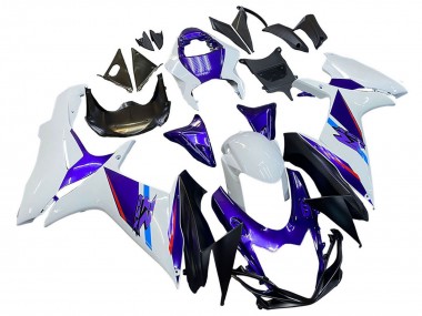 2011-2024 Blue Purple White Suzuki GSXR 600 / GSXR 750 Motorcycle Fairings UK