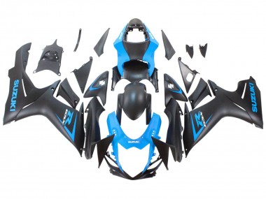 2011-2024 Blue Matte Black Suzuki GSXR 600 / GSXR 750 Motorcycle Fairing UK