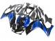 2015-2018 Blue Glossy Black Yamaha YZF R3/R25 Motorcycle Fairing UK