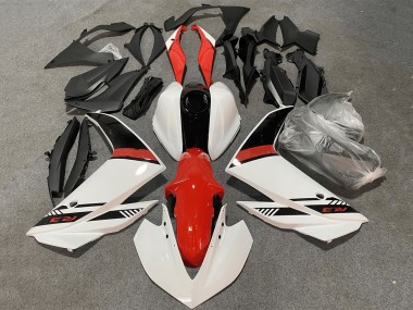 2015-2018 White Red Black Yamaha YZF R3/R25 Motorcycle Fairing Kits UK