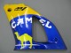 2000-2001 White Yellow Blue Motul Camel Yamaha YZF 1000 R1 Motorcycle Fairings UK