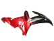 2002-2003 Glossy Black Red Flame Yamaha YZF 1000 R1 Motorcycle Fairings UK