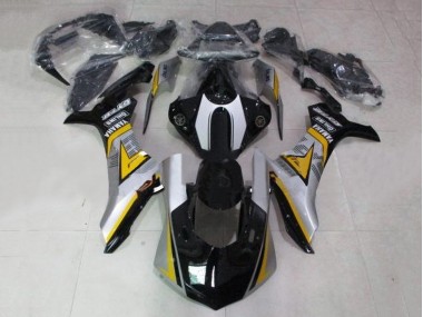 2012-2014 Glossy Black White Silver Yellow Yamaha YZF 1000 R1 Motorcycle Fairings UK