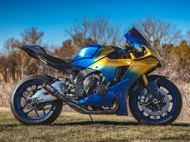 2020-2025 Blue Gold Yamaha YZF 1000 R1 Motorcycle Fairings UK