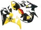 2005 Black Yellow Red 46 Yamaha YZF 600 R6 Motorcycle Fairings UK