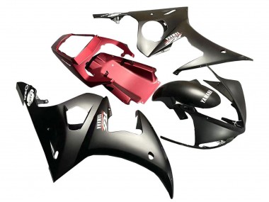 2005 Matte Black Red Yamaha YZF 600 R6 Motorcycle Fairing UK