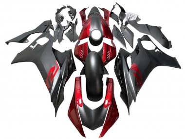 2017-2025 Red Matte Black Yamaha YZF 600 R6 Motorcycle Fairings UK