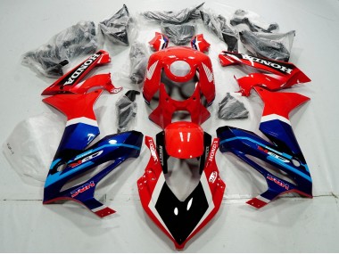2021-2023 Red Blue HRC Honda CBR650R Motorcycle Fairings UK