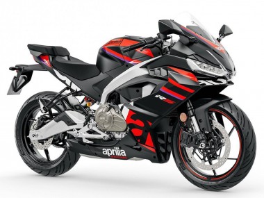 2024-2025 Matte Black Red Aprilia RS457 Motorcycle Fairings UK