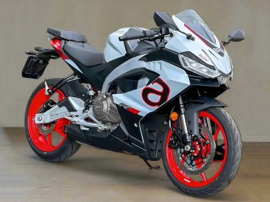 2024-2025 White Black Red Aprilia RS457 Motorcycle Fairings UK