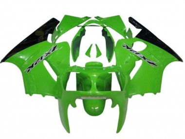 2000-2001 Green Black Kawasaki ZX12R Motorcycle Fairings UK