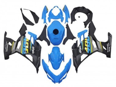 2018-2024 Blue Black Yellow Grey Kawasaki Ninja 400 Motorcycle Fairings UK