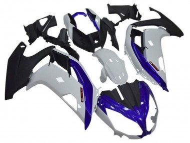 2012-2016 White Blue Matte Black Kawasaki Ninja 650 EX650 Motorcycle Fairings UK