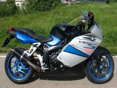 2005-2010 Silver Blue Black BMW K1200S Motorcycle Fairings UK