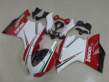 2011-2014 White Red Green Glossy Black Ducati Panigale 899 Motorcycle Fairings UK