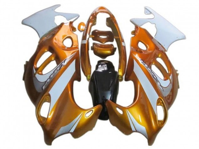 2004-2006 Orange White Suzuki GSX600F/GSX750F Motorcycle Fairings UK