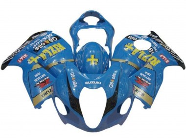 1996-2007 Blue Gold Black Rizla Suzuki GSXR 1300 Hayabusa Motorcycle Fairings UK