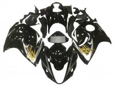 2008-2020 Glossy Black Silver Gold Suzuki GSXR 1300 Hayabusa Motorcycle Fairings UK