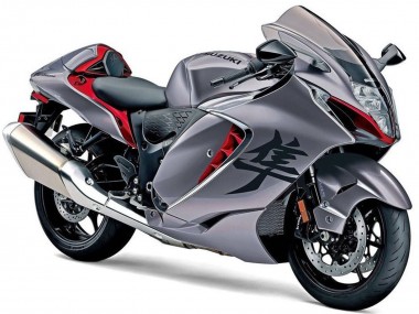 2021-2025 Matte Grey Matte Red Suzuki GSXR 1300 Hayabusa Motorcycle Fairings UK