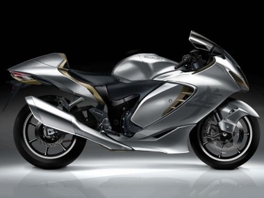2021-2025 Silver Suzuki GSXR 1300 Hayabusa Motorcycle Fairings UK