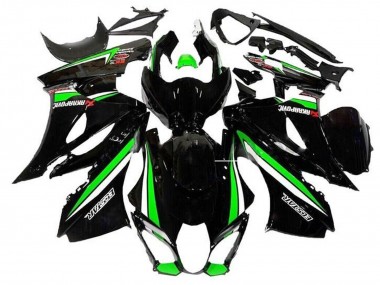 2017-2025 Black Green White Stripe Suzuki GSXR1000 Motorcycle Fairings UK
