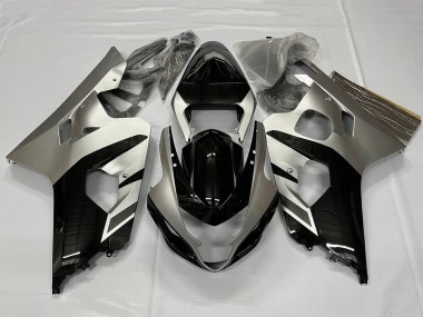 2001-2003 Silver Glossy Black Suzuki GSXR 600 / GSXR 750 Motorcycle Fairings UK