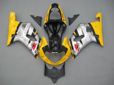 2001-2003 Yellow Silver Glossy Black Red Suzuki GSXR 600 / GSXR 750 Motorcycle Fairings UK