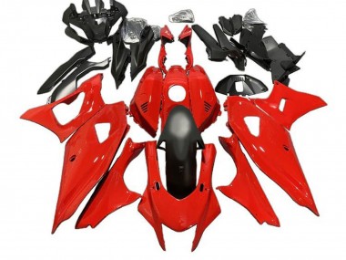 2021-2024 Red Matte Black Yamaha YZF R7 Motorcycle Fairings UK