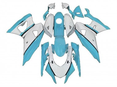 2021-2024 Blue Turquoise White Yamaha YZF R7 Motorcycle Fairings UK