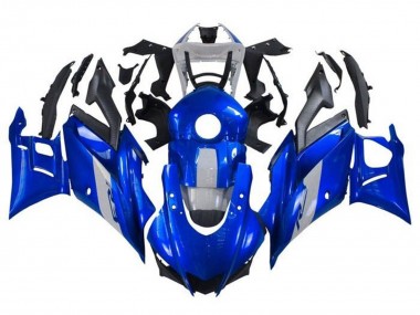 2019-2021 Blue Grey Black Yamaha YZF R3/R25 Motorcycle Fairings UK