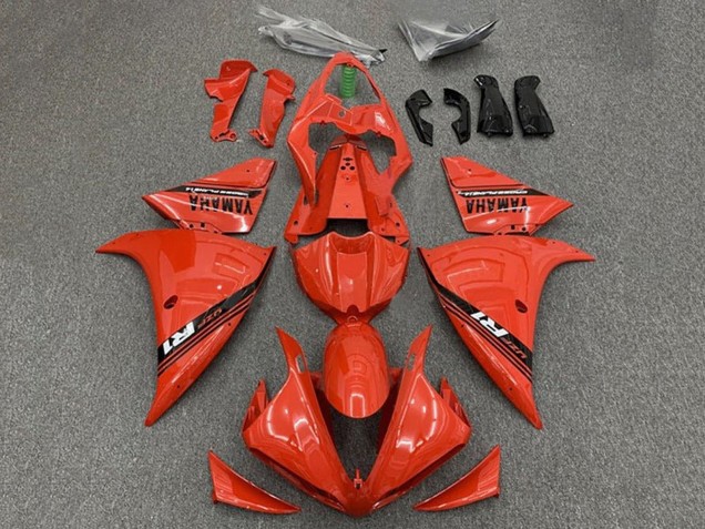 2009-2011 Red Black Yamaha YZF 1000 R1 Motorcycle Fairings UK