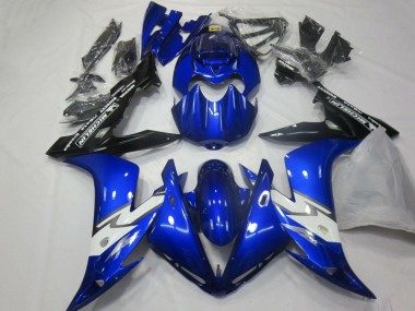 2004-2006 Blue White Glossy Black Yamaha YZF 1000 R1 Motorcycle Fairings UK