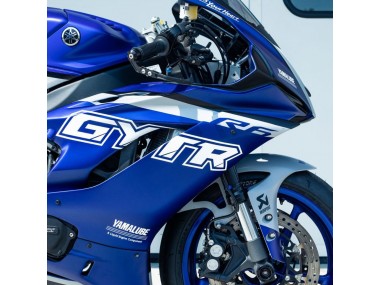 2017-2025 Blue Silver GYTR Yamaha YZF R6 Motorcycle Fairings UK
