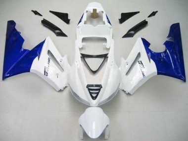 2009-2012 White Blue Triumph Daytona 675 Triple Motorcycle Fairing UK