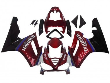 2009-2012 Red Blue Glossy Black Triumph Daytona 675 Triple Motorcycle Fairings UK