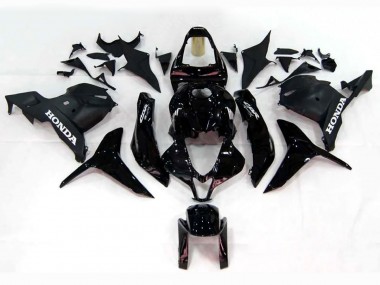 2009-2012 Glossy Black Honda CBR600RR Motorcycle Fairing UK