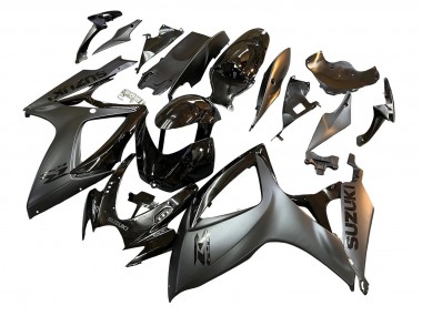 2006-2007 Glossy Black Matte Black Suzuki GSXR 600/750 Motorcycle Fairings UK
