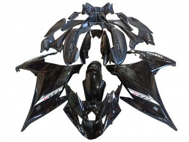 2009-2015 Glossy Black Yamaha FZ6R Motorcycle Fairings UK