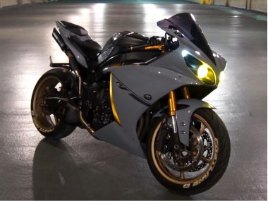 2007-2008 Nardo Grey Yamaha YZF R1 Motorcycle Fairings UK