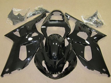 2001-2003 Glossy Black Suzuki GSXR 600 Motorcycle Fairings UK