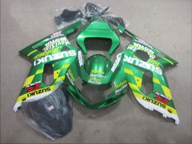 2001-2003 Green Yellow Telefonica MoviStar Suzuki GSXR 600 Motorcycle Fairings UK