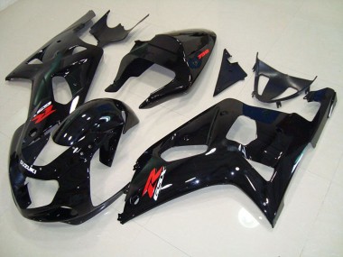 2001-2003 Glossy Black Suzuki GSXR 750 Motorcycle Fairings UK