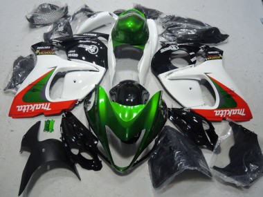 2008-2020 White Green Red Makita Suzuki GSXR 1300 Hayabusa Motorcycle Fairings UK