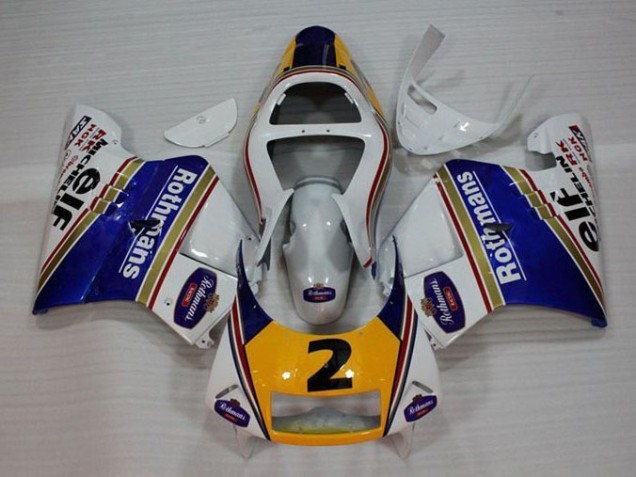 1994-1996 White Blue Yellow Honda NSR250 MC28 P4 Bike Fairing Kit UK 1994-1996 White Blue Yellow Honda NSR250 MC28 P4 Bike Fairing Kit UK
