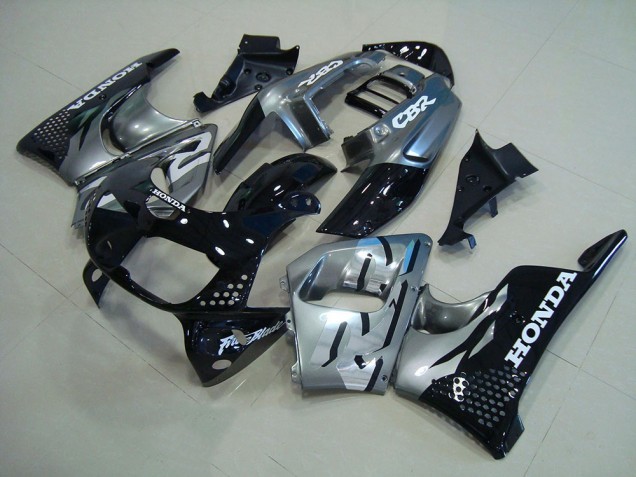 1996-1997 Black Silver Honda CBR900RR 893 Motorbike Fairing UK 1996-1997 Black Silver Honda CBR900RR 893 Motorbike Fairing UK