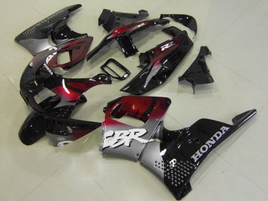 1996-1997 Red Black Silver Honda CBR900RR 893 Bike Fairing Kit UK